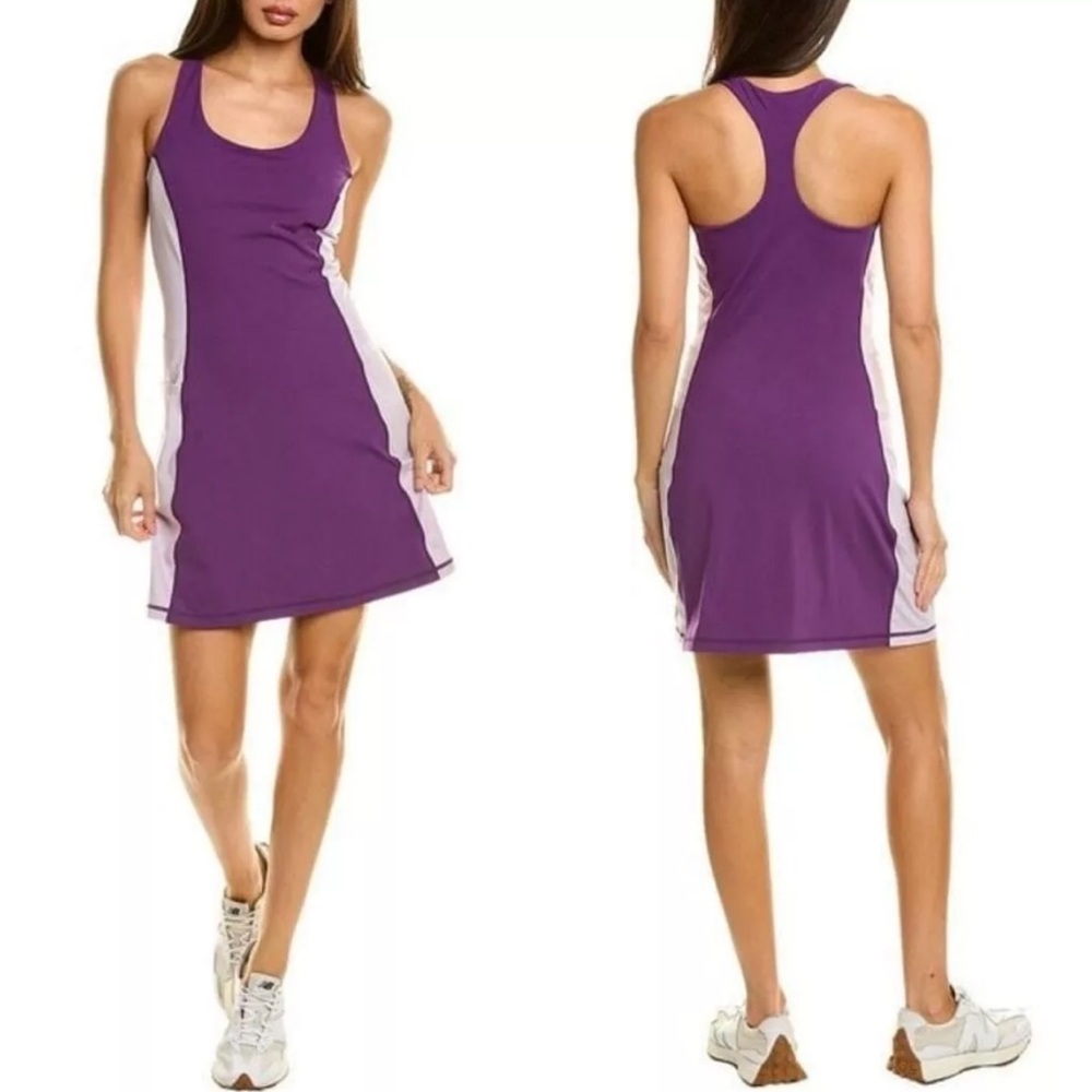 Sweaty Betty Size 4 Power Workout Dress Dark and Light Purple